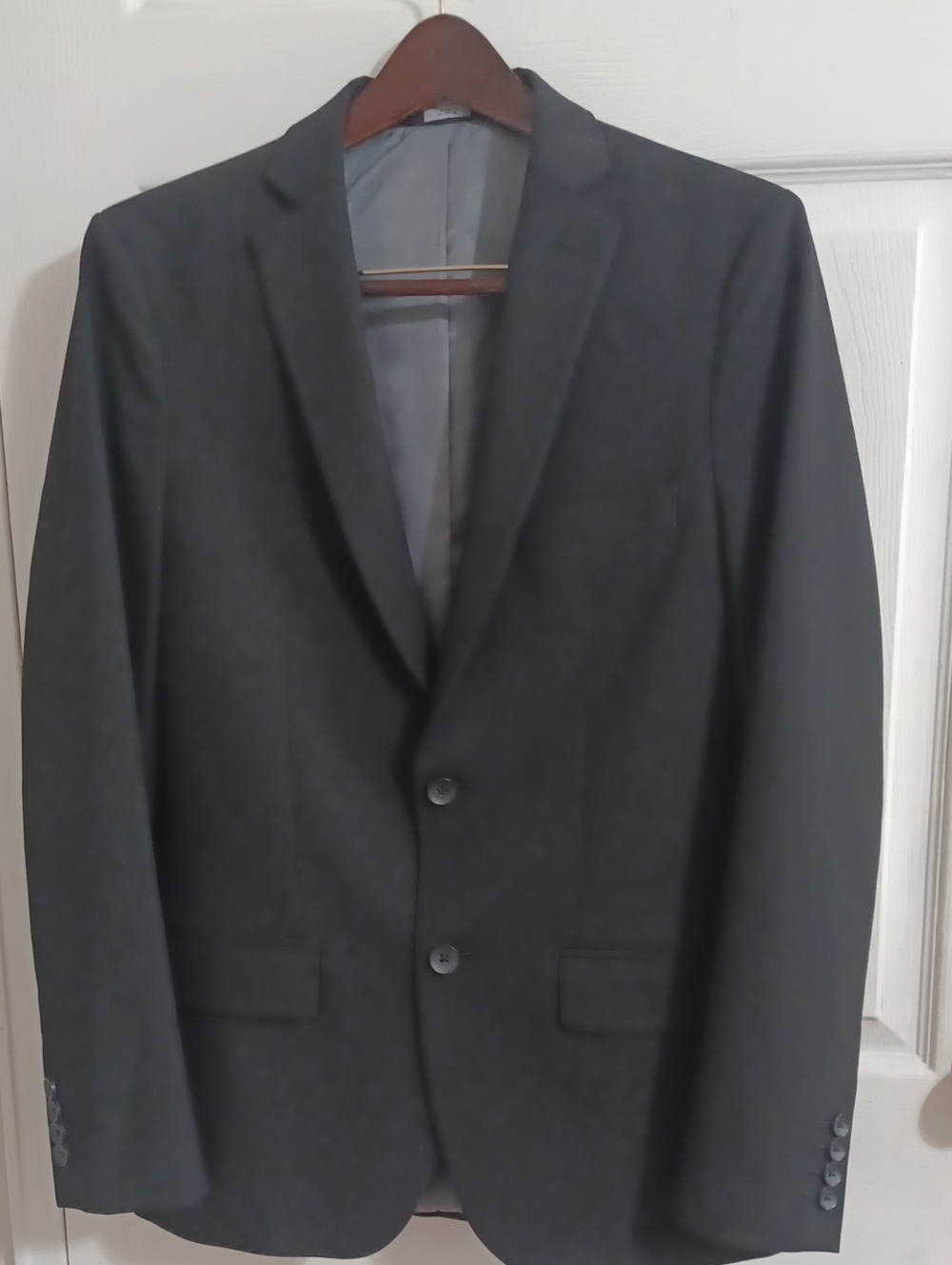 JM Hagger Men's Black Two-Button Blazer Classic Tailored Sport Coat NWOTSize 38R